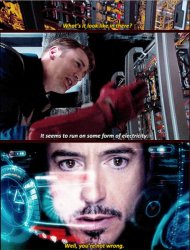 It seems to run on some form of eelctricity Meme Template