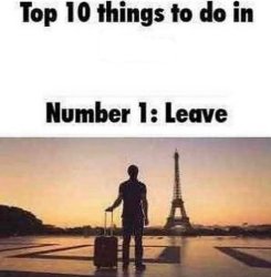 Top 10 things to do in blank Meme Template