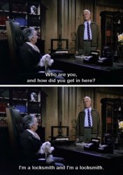 Who are you and how did you get in here Meme Template