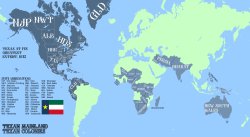 Texas at its greatest extent, 1845 Meme Template