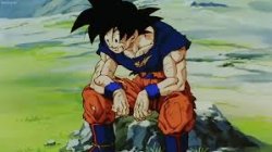 goku sit down Meme Template