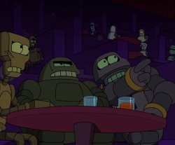 Futurama yo skip I can see a guys butt Meme Template