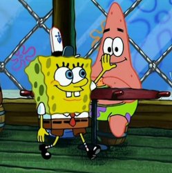 SpongeBob shut Meme Template