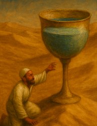 Man trying to grab water Meme Template