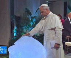 Pope Blessing Ice Meme Template