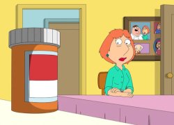 lois meanmugging the pill bottle Meme Template