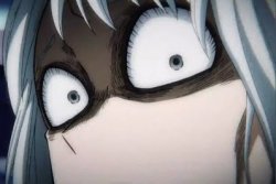 Scared Rei Meme Template