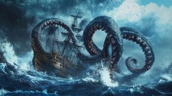kraken attack boat Meme Template