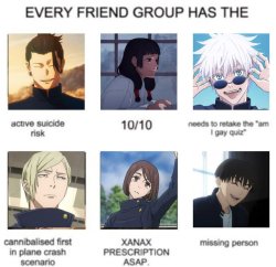 friend group Meme Template