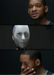 Will Smith and Robot Meme Template