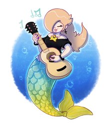 Mermaid Rosalina Meme Template