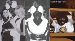 Trudeau Blackface Meme Template