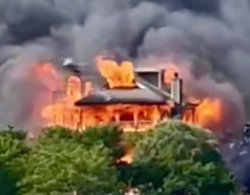 Burning house Meme Template