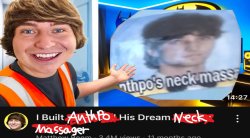 I Built AnthPo His Deam Neck Massager Meme Template