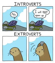 Introverts vs Extroverts Meme Template