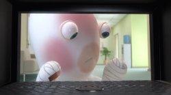 Burned Rabbid Meme Template