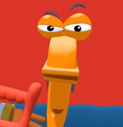 Rusty is looking at you Meme Template