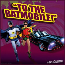 To the batmobile Meme Template