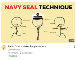 be so calm it makes people nervous Meme Template