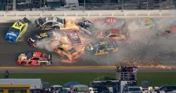 nascar crash Meme Template