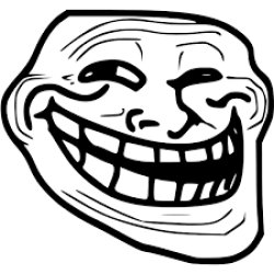 troll face Meme Template