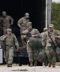 National guard troops Meme Template