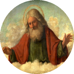 Heavenly Father God logo Meme Template