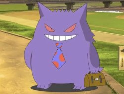 Gengar with tie Meme Template