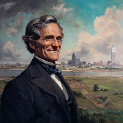 Jefferson Davis Smiles Meme Template