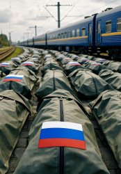 russian body bags ukraine Meme Template