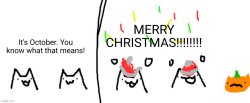 MERRY CHRISTMAS Meme Template