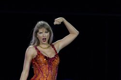 Tswift strong arm Meme Template