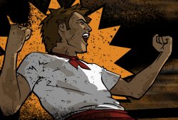 Cheering Spanish Guy Meme Template