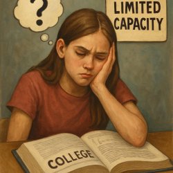Show a teenage girl with limited capacity NOT being able to unde Meme Template