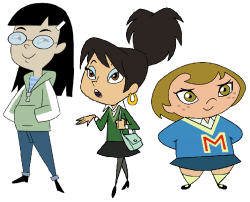 Penelope and Her Two Sidekicks Sarah and Megan Meme Template