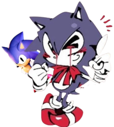 Indigo with Sonic (Outcome Memories) Meme Template