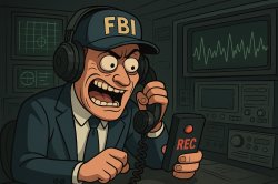 AI FBI is watching you Meme Template