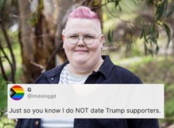 I do not date trump supporters Meme Template