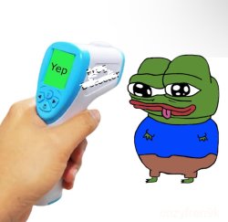 Pepe Scanner Meme Template