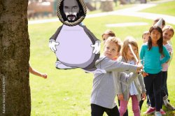Heckin Epic Wholesome Keanu Chungus meets an ignoble fate Meme Template