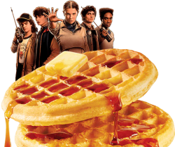 Stranger things waffles Meme Template