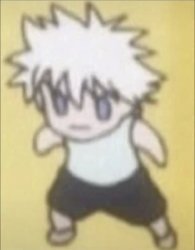 Low quality killua Meme Template