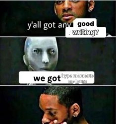 hype moments and aura Meme Template