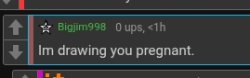 Bigjim I'm drawing you pregnant Meme Template