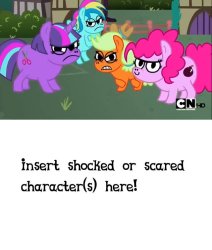 Who Reacts To My Little Pwny Blank Meme Meme Template