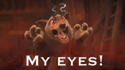 Kfp4 Wolf My Eyes! Meme Template