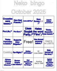 Neko Bingo Meme Template