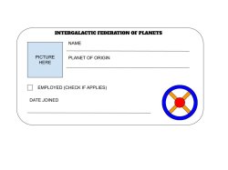IFP ID card Meme Template