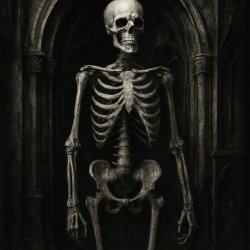 skeleton Meme Template