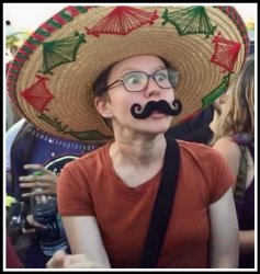 Triggered Liberal Sombrero Meme Template